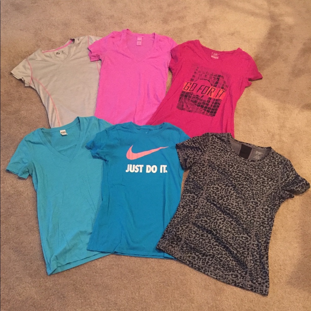 Bundle of 12 workout tees
